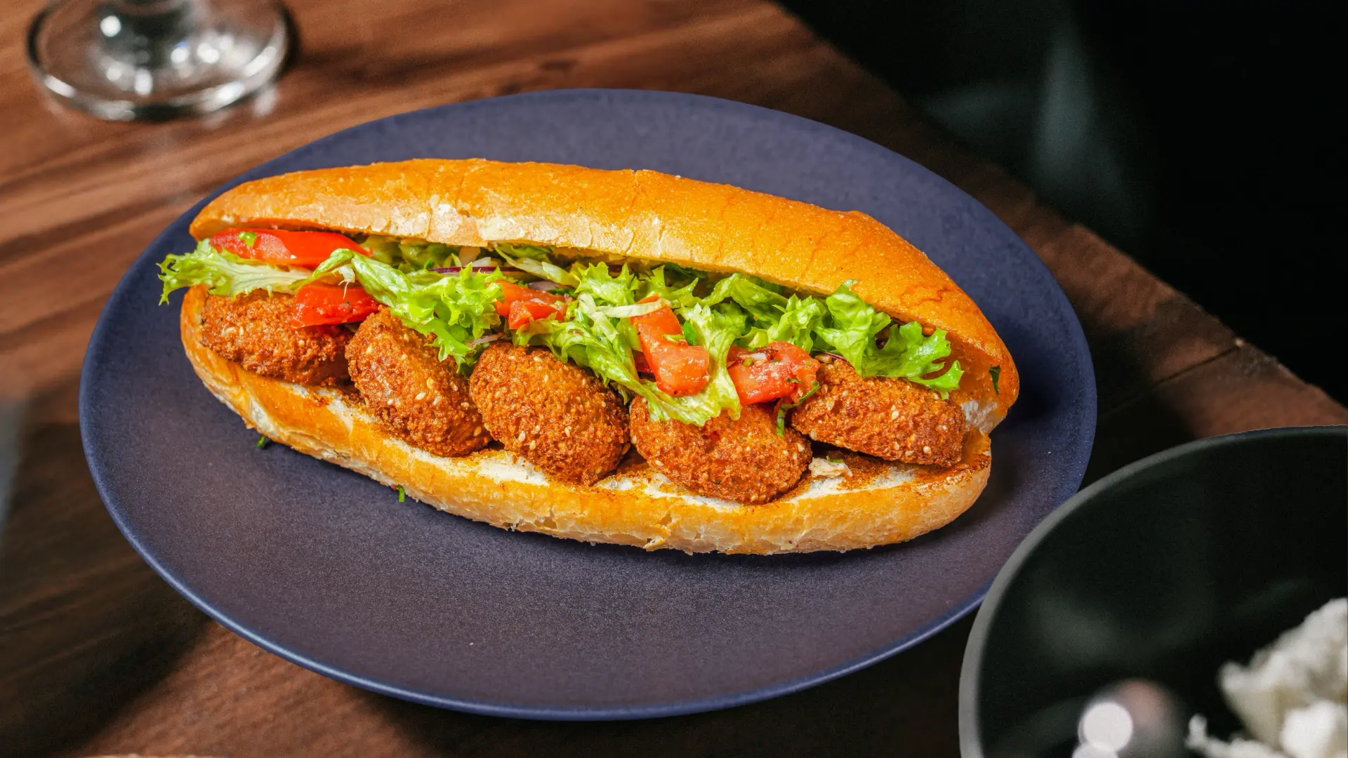 Falafel im Brot
